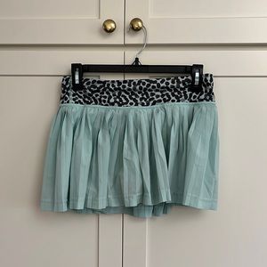 Lululemon blue tennis skirt